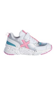 Sneakers Mini Track Bambino Argento/Multicolore