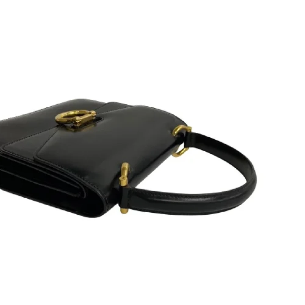 Celine Vintage Pre-owned Leather celine-bags Black Dames