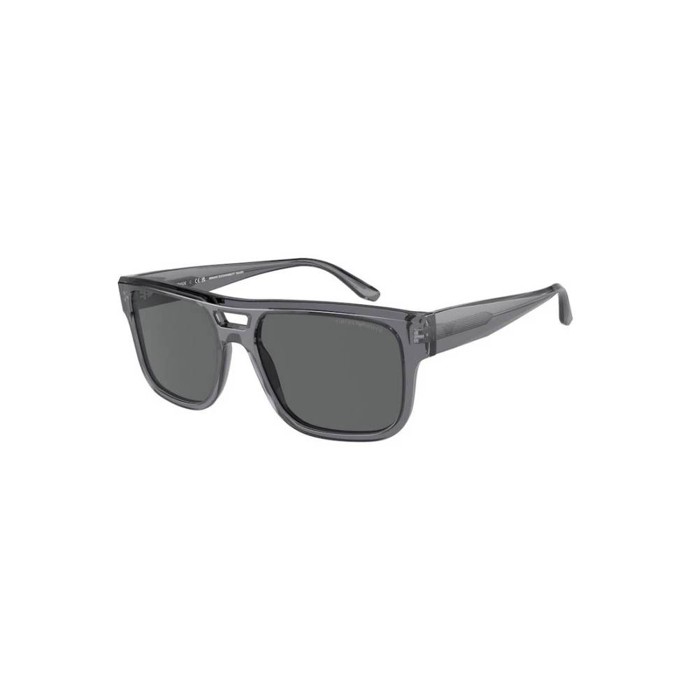 Emporio Armani Unisex Gray Sunglasses, 57 Mm, Authentic Stylish Glasses, Premium Quality!
