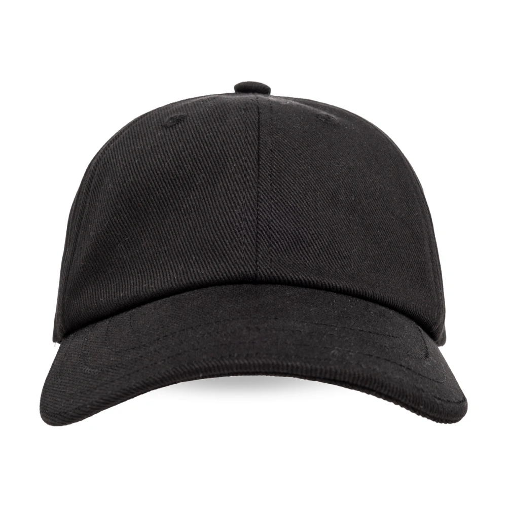 Jacquemus Baseballpet met logo Black Unisex