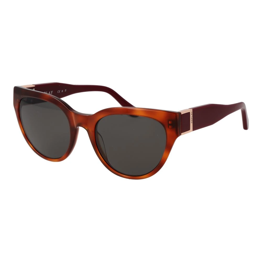 Replay Women's Brown Sunglasses, One Size, Cat Eye Sunglasses