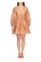 robe-trapeze-a-fleurs-et-col-en-v-en-lin