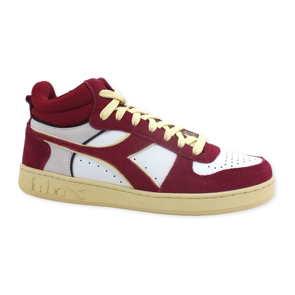 Diadora Magic Basket Heren Schoenen Rood