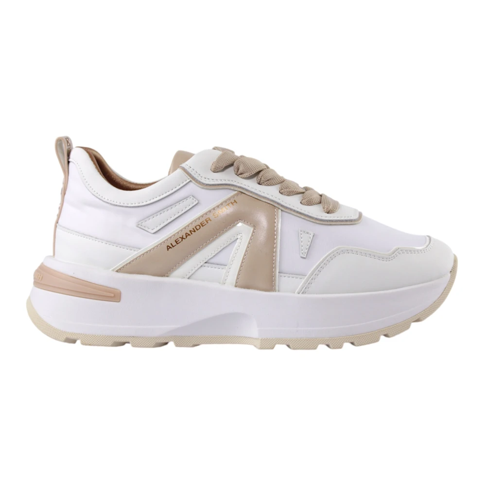 Alexander Smith Witte Roos Schoenen Dames Schoenen