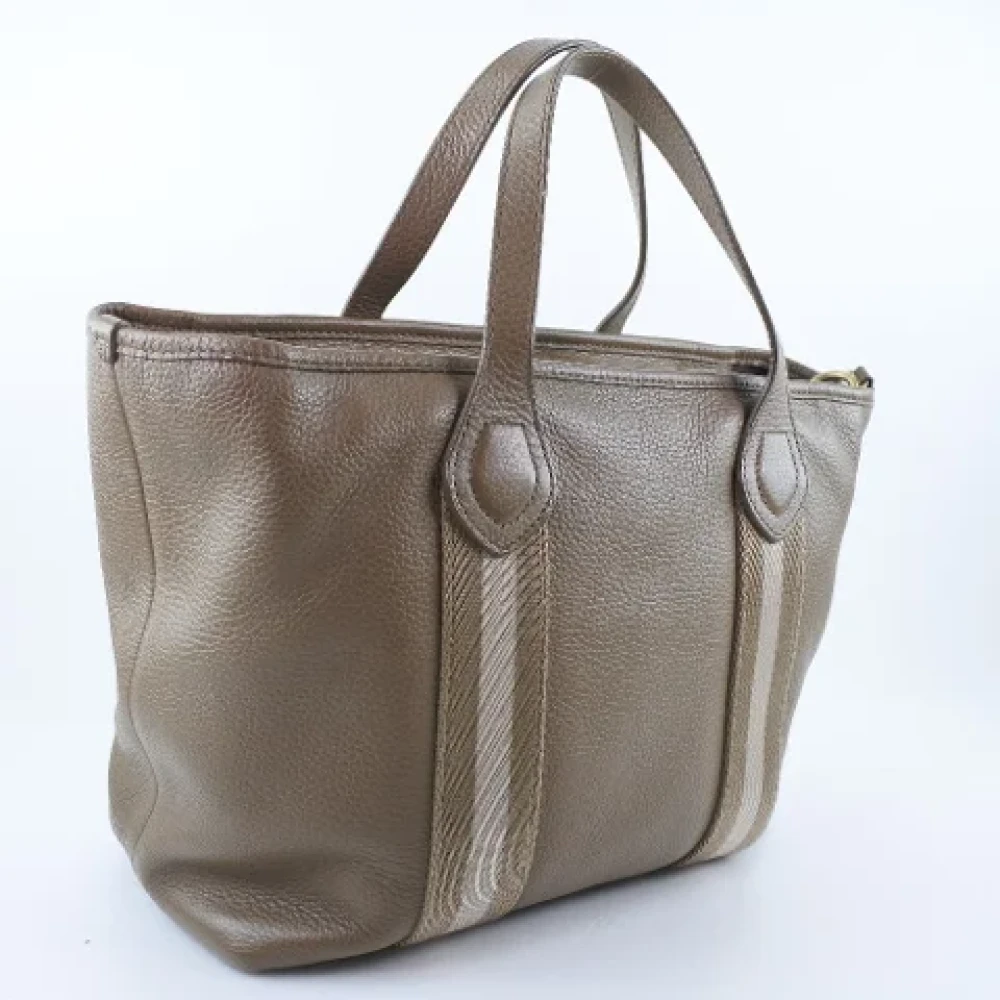 Bally Pre-owned Leather handbags Beige Dames