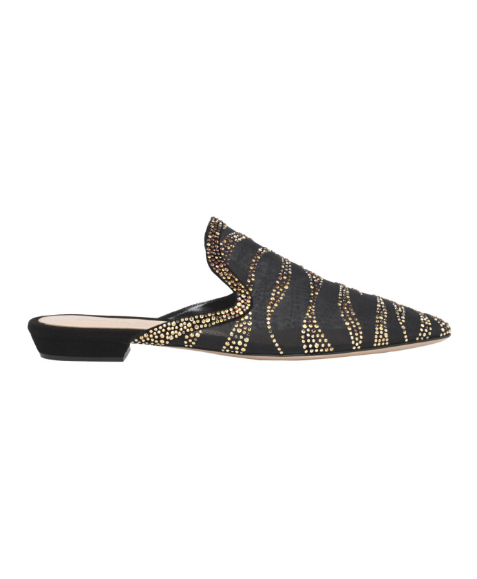noir-daim-tissu-chaussures-femme