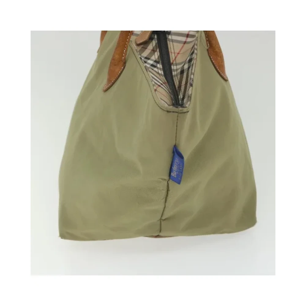 Burberry Vintage Pre-owned Nylon handbags Green Dames
