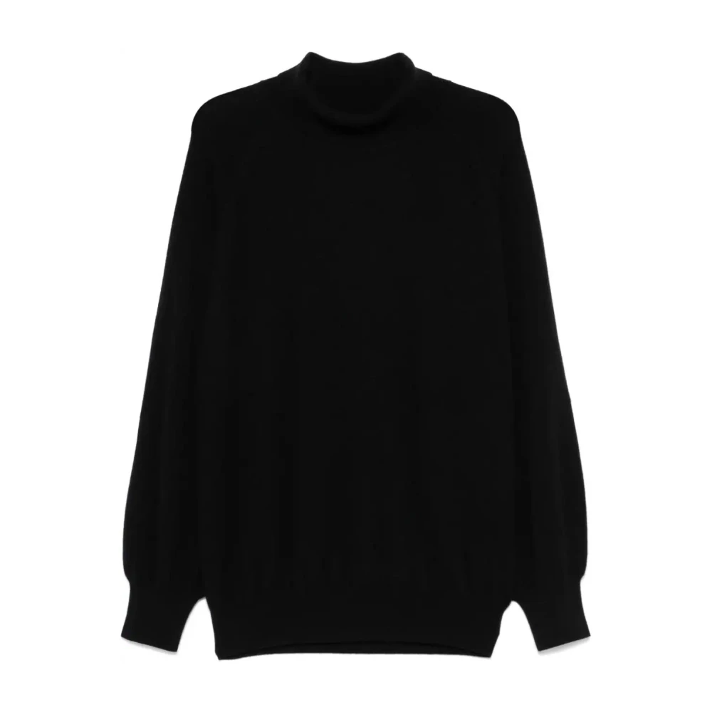 Khaite Zwarte Percy Sweater Black Dames