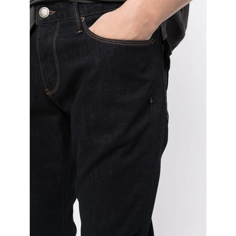 Emporio Armani Klassieke 5-Pocket Broek Black Heren