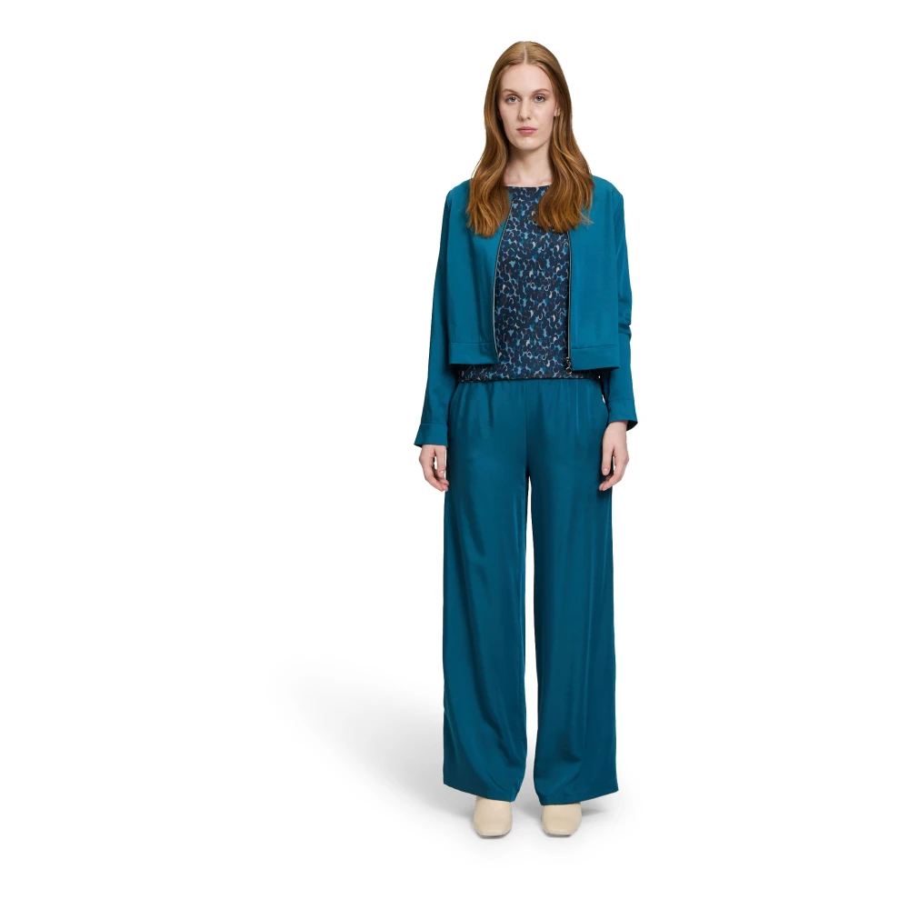 Betty Barclay Regular Fit Culotte Broek Blue Dames