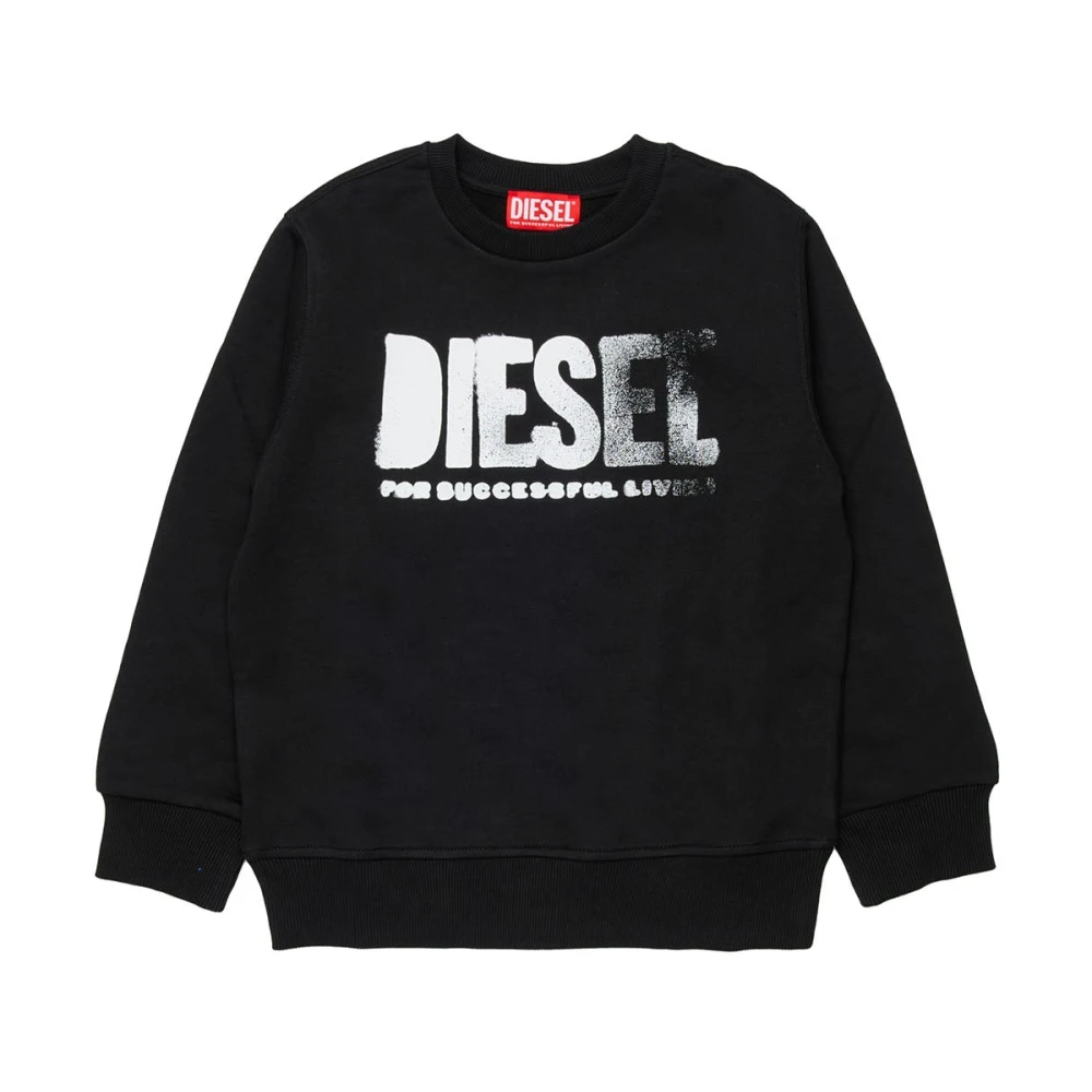 Diesel Boys Black Joggers - Kids Sweatshirts - 14 Y - Kids