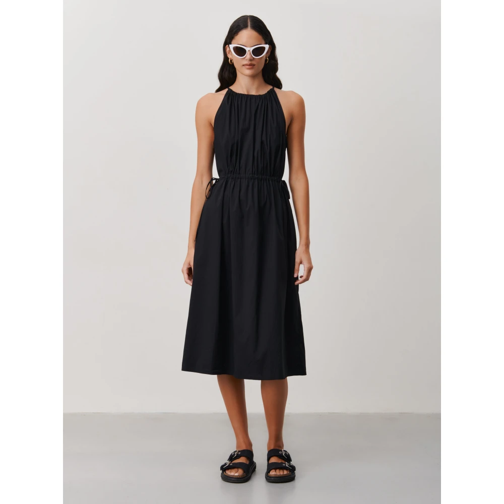 Jane Lushka Zomer Victoria Jurk Zwart Black Dames