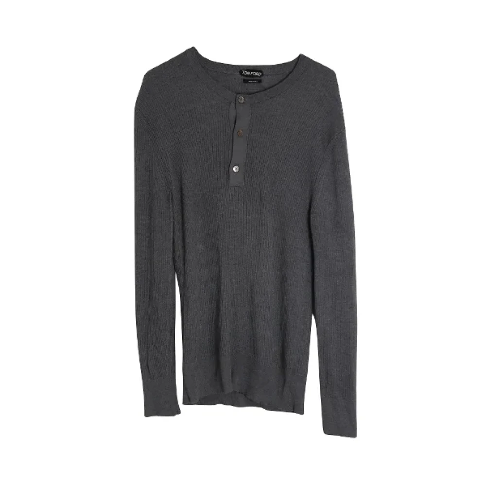 Tom Ford Pre-owned Fabric tops Gray Dames