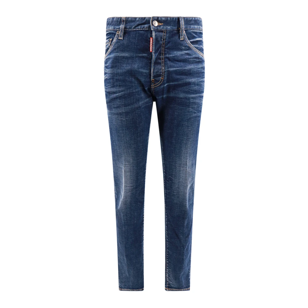 Dsquared2 Blå Jeans med knappstängning Blue, Herr