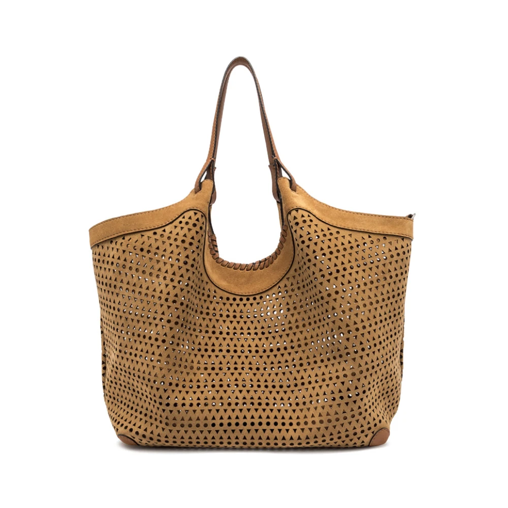 Gianni Chiarini Schoudertas Brown Dames