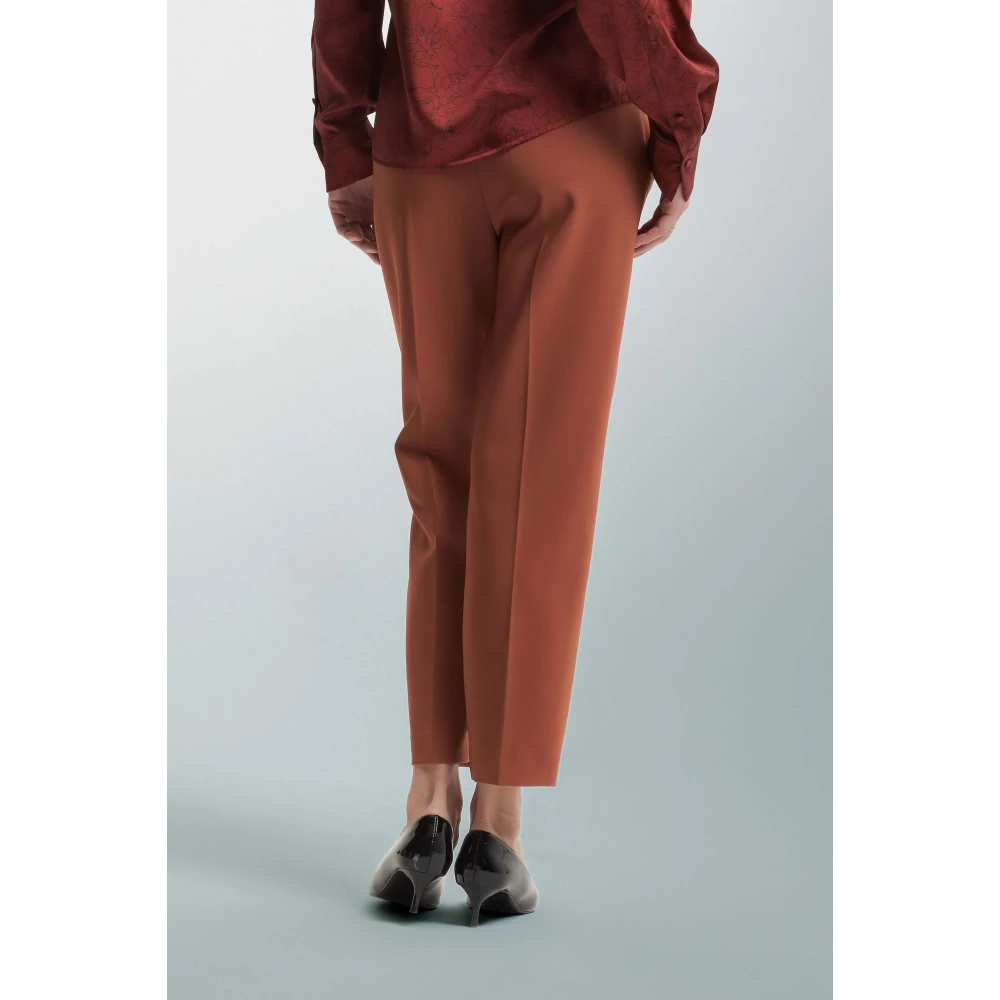 Kocca Gordel Relaxte Fit Broek Brown Dames
