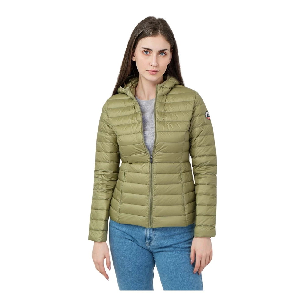 Jott Dames Cloe Lichtgewicht Hoodie Jas Green Dames