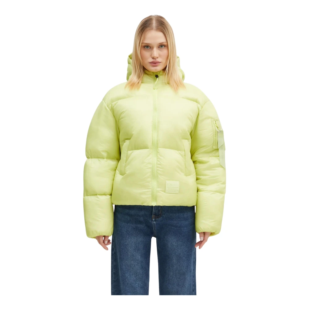 Alpha Industries Donna Verde Piumino Da Cloud Puffer - Immagine 2