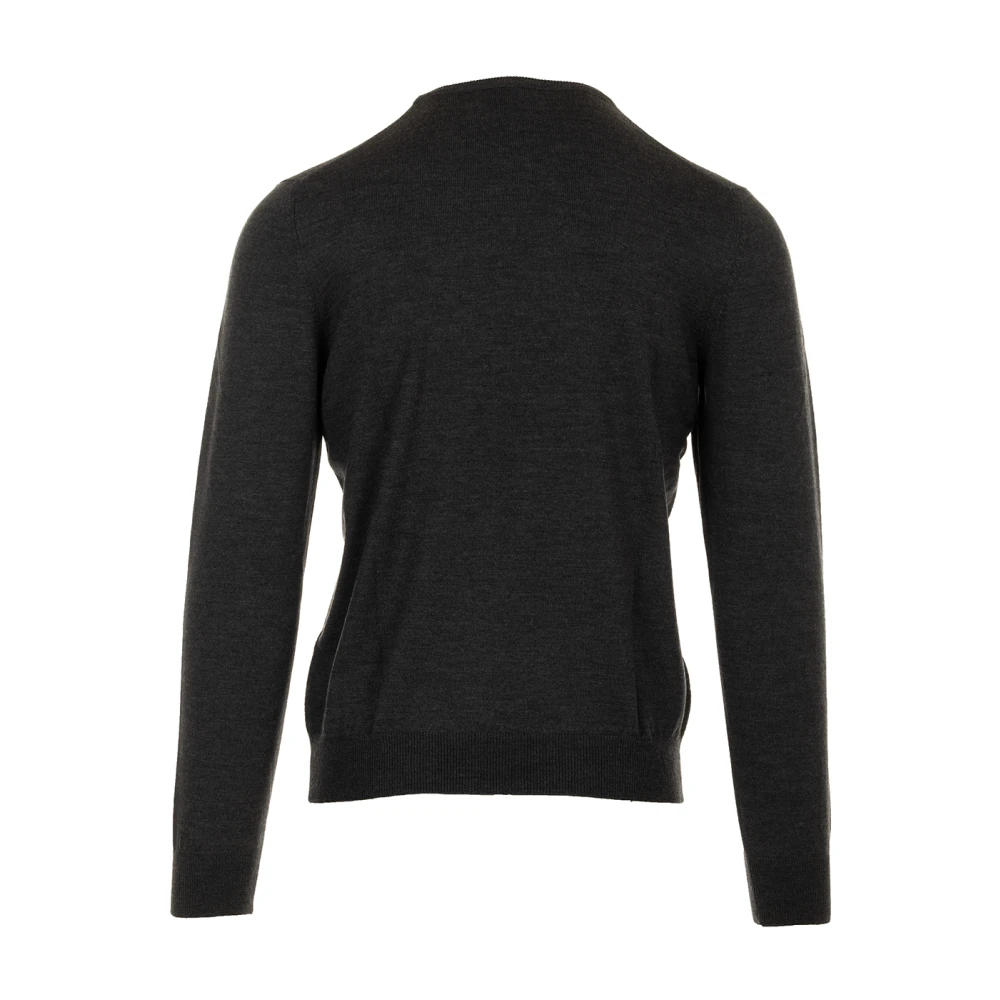 Gran Sasso Grijze Sweater Paricollo Gray Heren