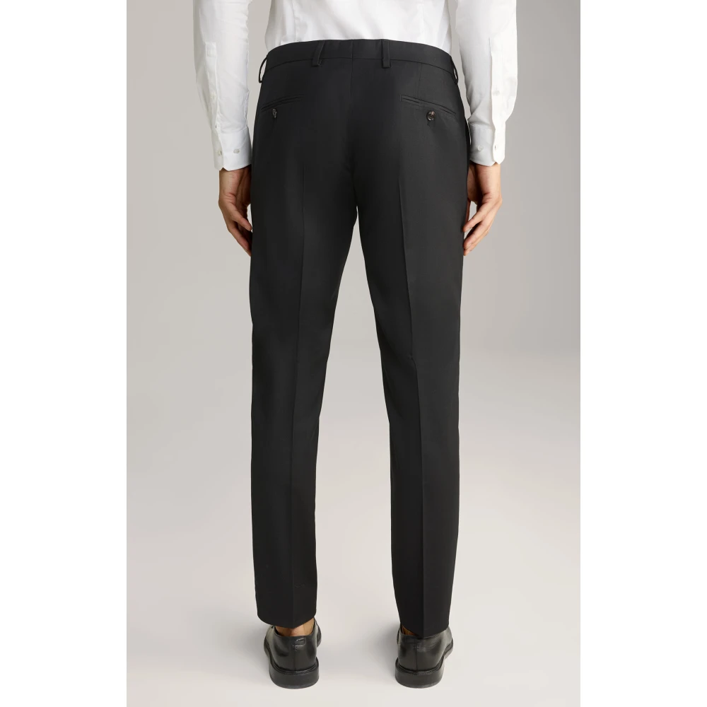 Joop! Klassieke zwarte wollen broek Black Heren