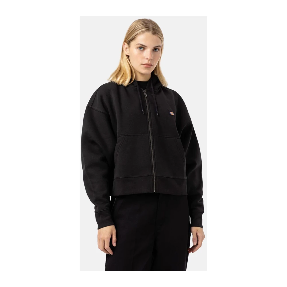 Dickies Stijlvolle Sweatshirt voor een Trendy Look Black Dames