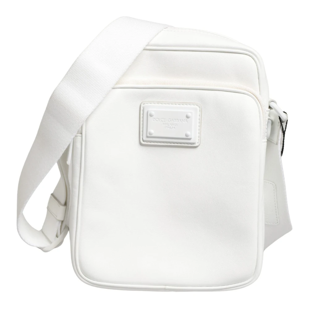Dolce & Gabbana Unisex Vit Väskor One Size, Cross Body Bags