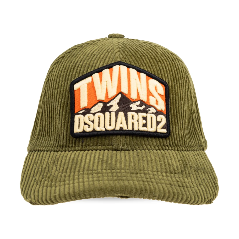 Dsquared2 Baseballpet Green Heren