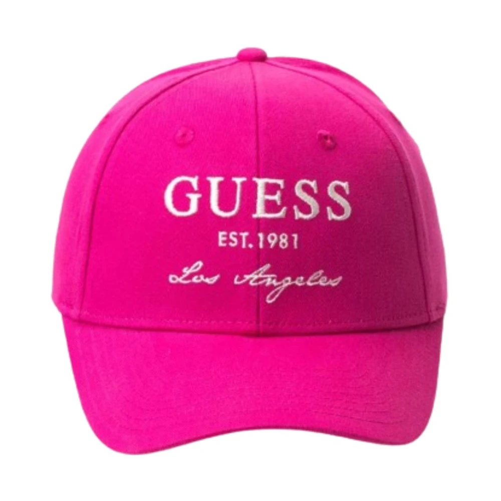 Guess Baseball Cap Pink Dames