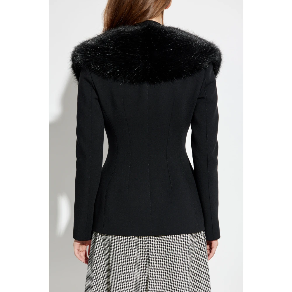 Dolce & Gabbana Wollen jas Black Dames