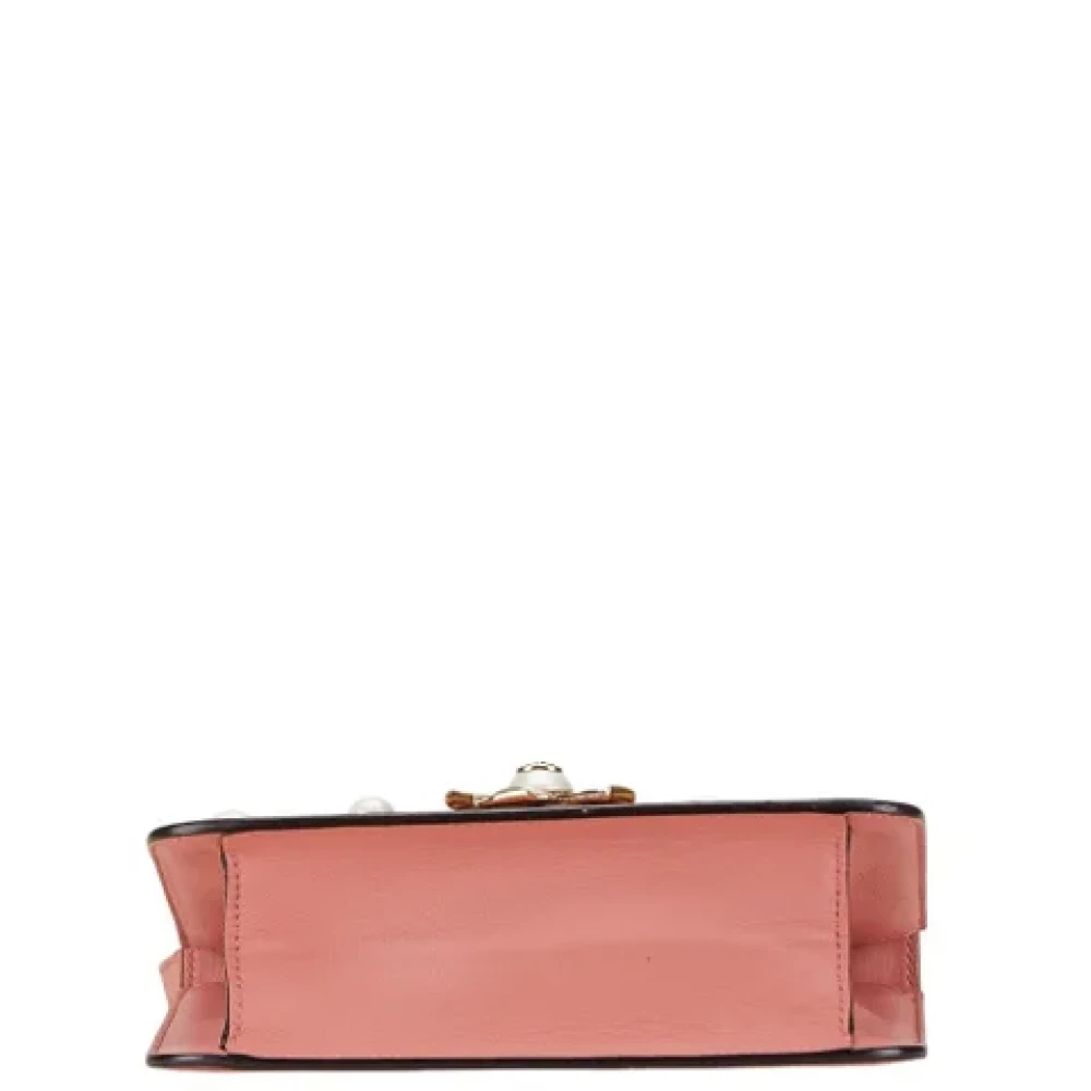 Gucci Vintage Pre-owned Leather shoulder-bags Pink Dames