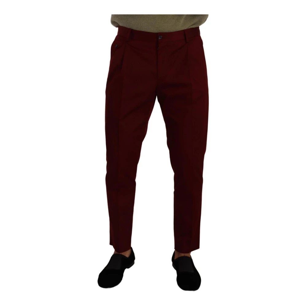 Trousers > Tapered Trousers - - Dolce & Gabbana - Modalova