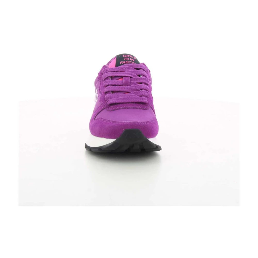 Sun68 Fuchsia Ally Solid Damesschoenen Purple Dames