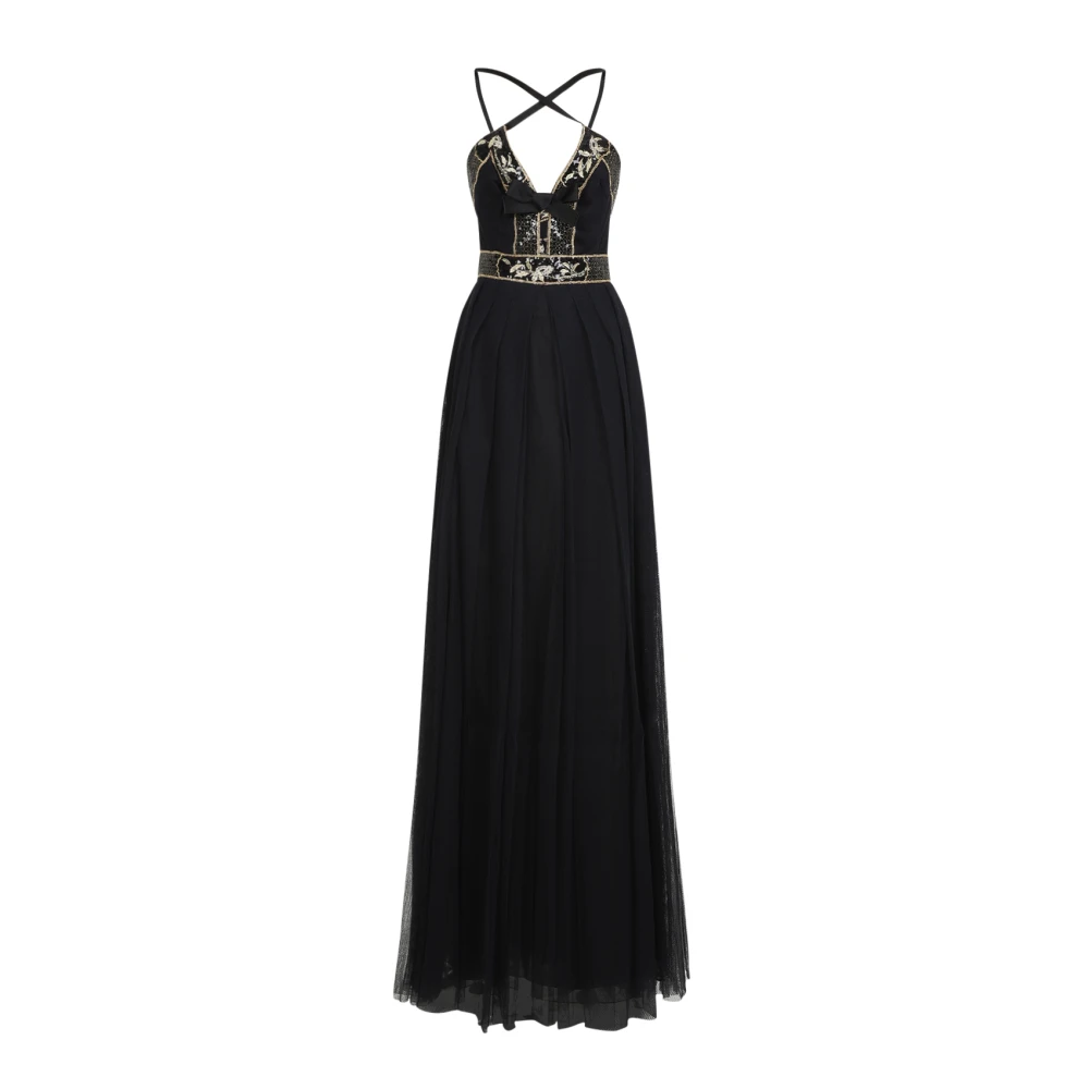 Giambattista Valli Zwarte Maxi Jurk voor elke gelegenheid Black Dames