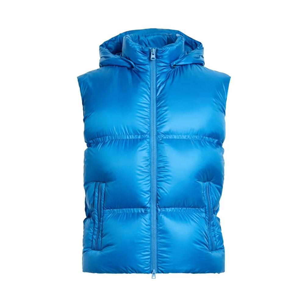 Herno Mannelijk Blauw Jassen Heren, L, Gewatteerd Bodywarmer