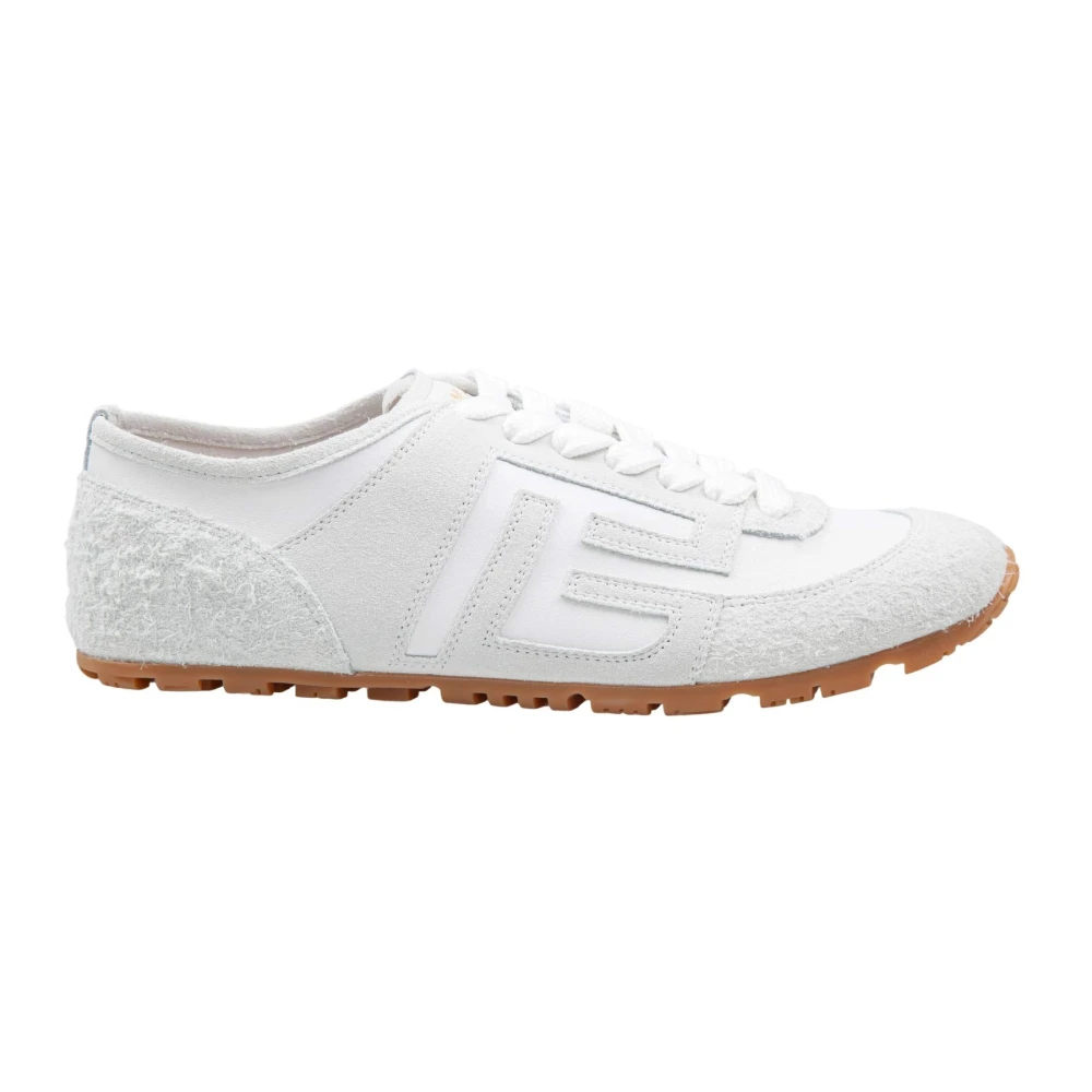 Balmain White Racer 45 - Male - Sneakers - 3 Uk - Shoes