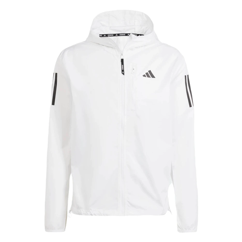Adidas Own The Run 3 Strepen Jas White Heren