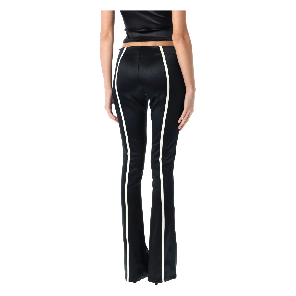 Misbhv Wijde Broek voor Stijlvolle Look Black Dames