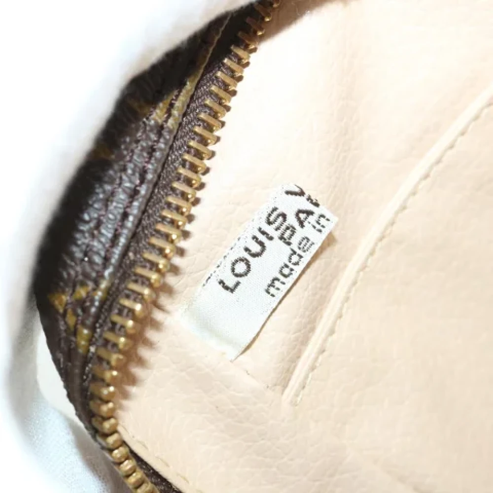 Louis Vuitton Vintage Pre-owned Canvas clutches Brown Dames