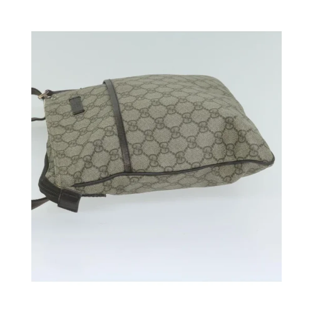 Gucci Vintage Pre-owned Leather gucci-bags Beige Dames