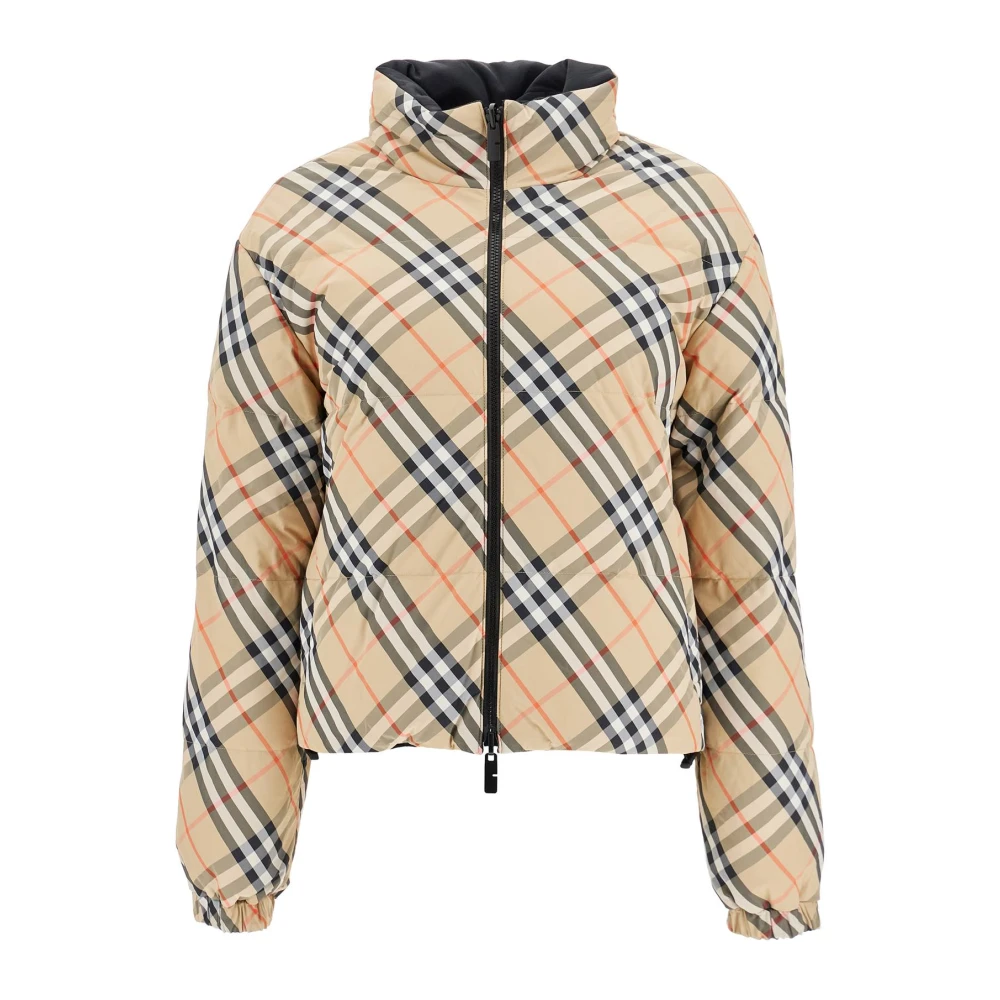 Burberry Reversible Down Jacket Beige Dames