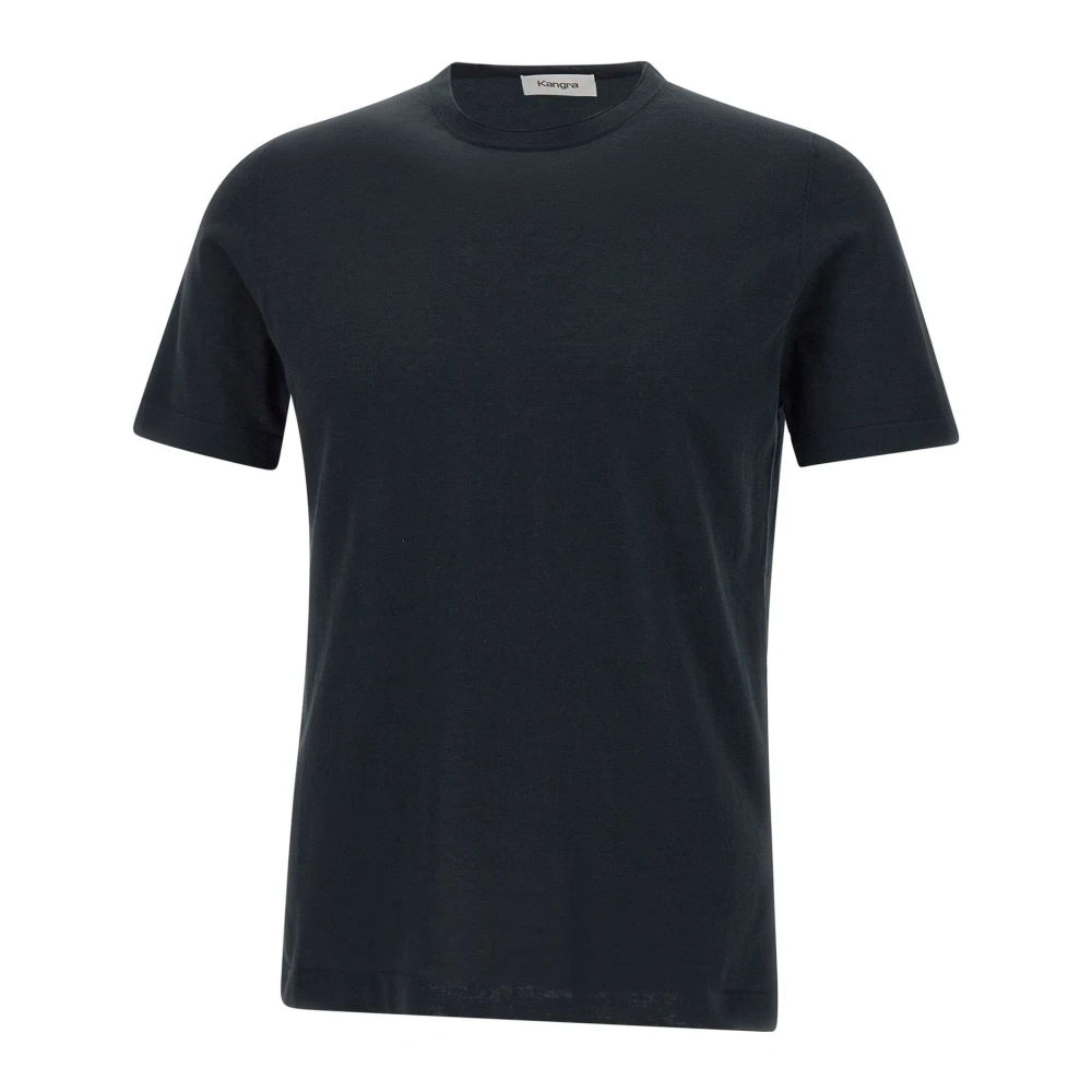 Kangra Men's Black T-Shirts, L, T-Shirts And Polos