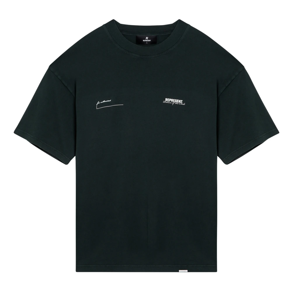 Represent Korte mouwen ronde hals T-shirt Green Heren