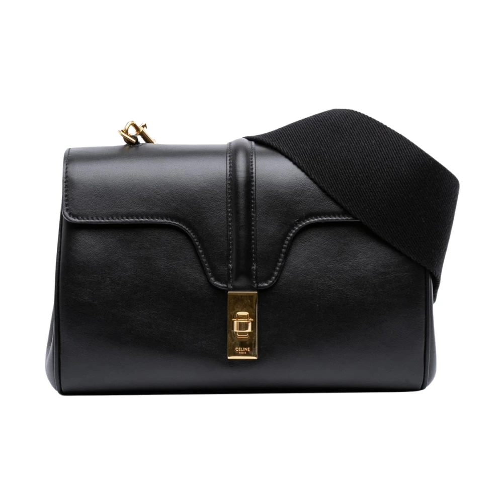 Celine Vintage Women's Black Pre-Owned Shoulder Bag