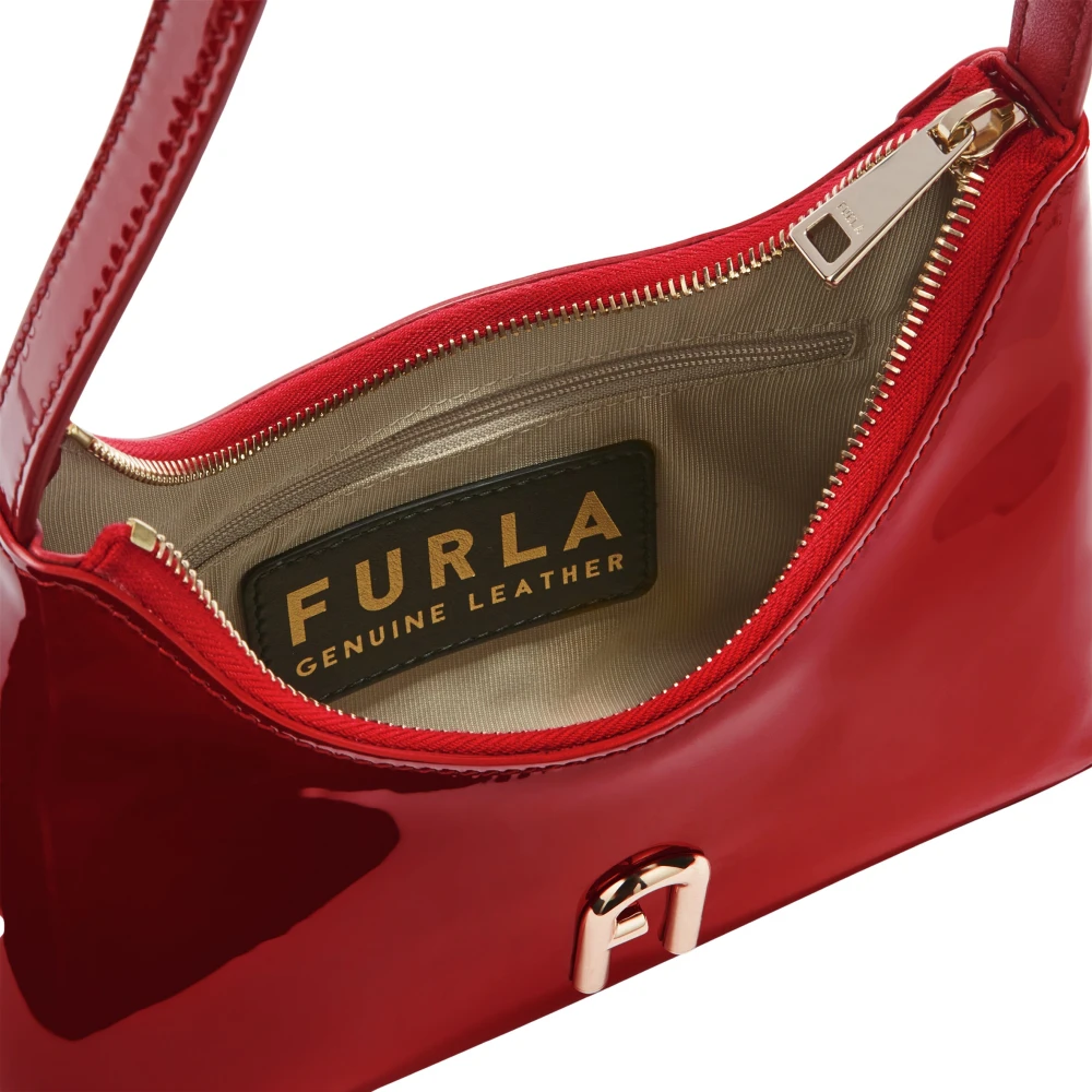 Furla Diamanten Schoudertas Mini Red Dames