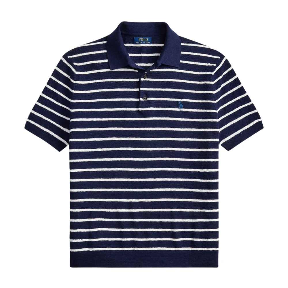 Polo Ralph Lauren Men's Blue Polo Shirts, L, Jumper-Pullover