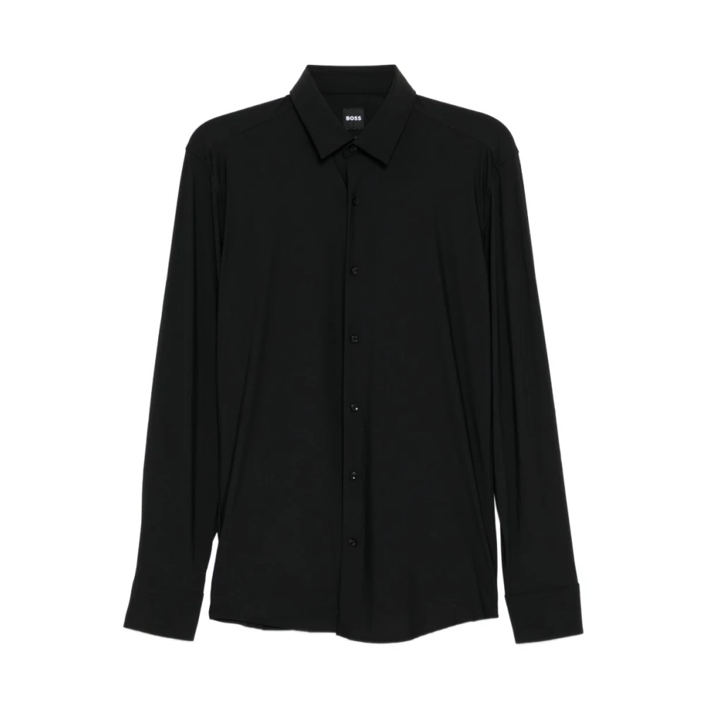 Hugo Black Front-Button Formal Shirt - Male - Formal Shirts - 3XL - Shirts