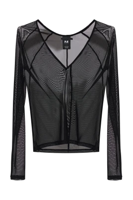 All Out Mesh Långärmad Topp