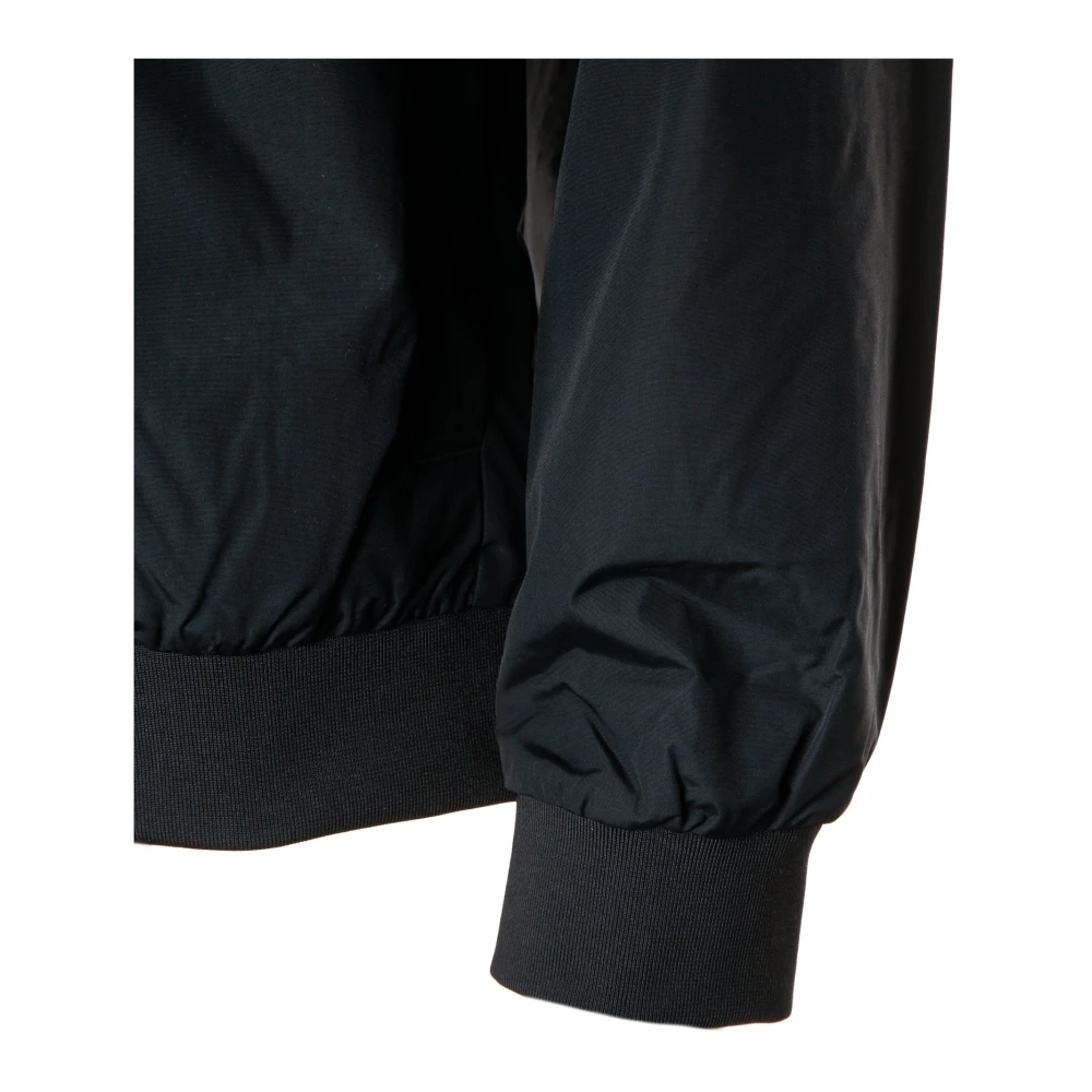 Fred Perry Gewatteerde jas met dubbele strepen Black Heren