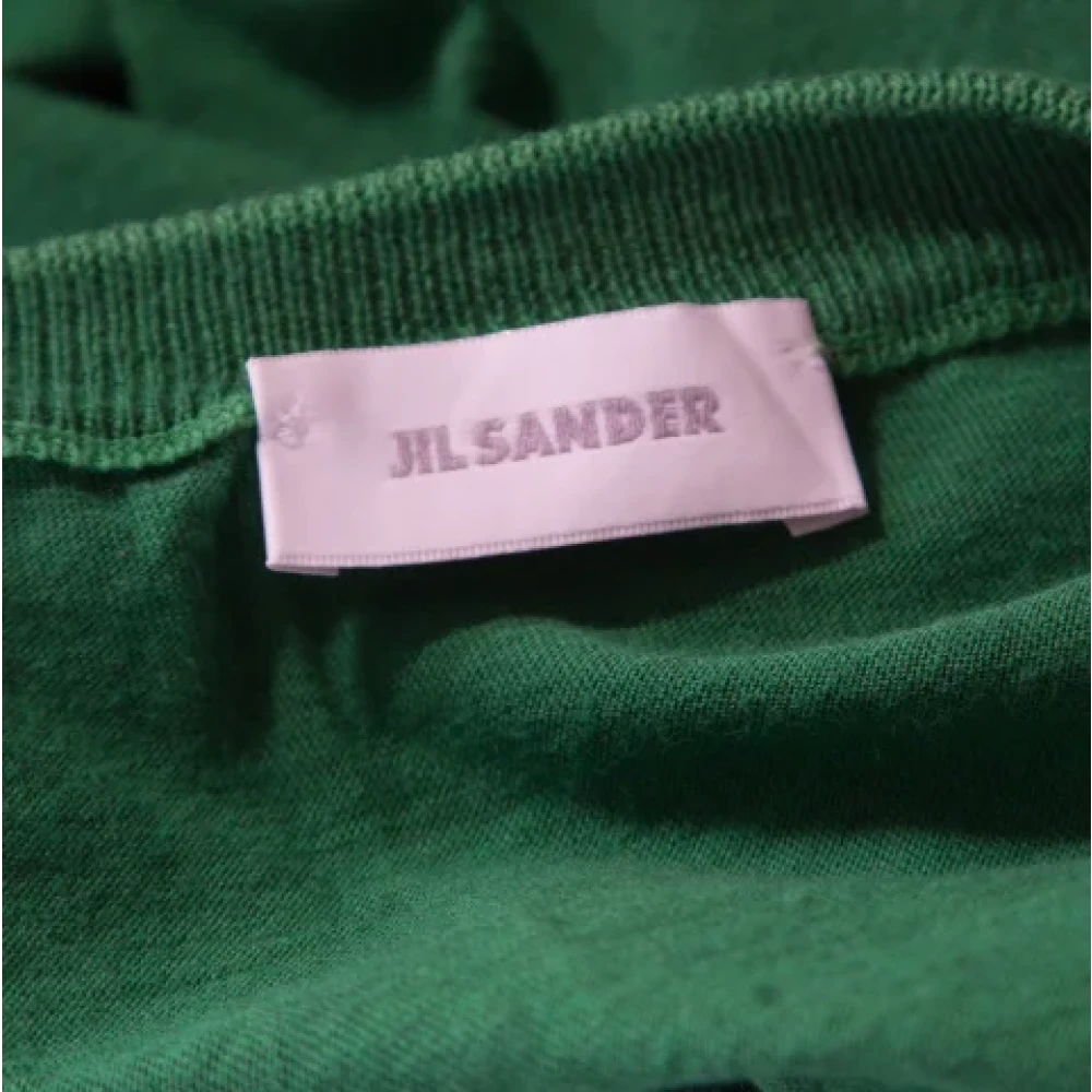 Jil Sander Pre-owned Knit tops Green Dames