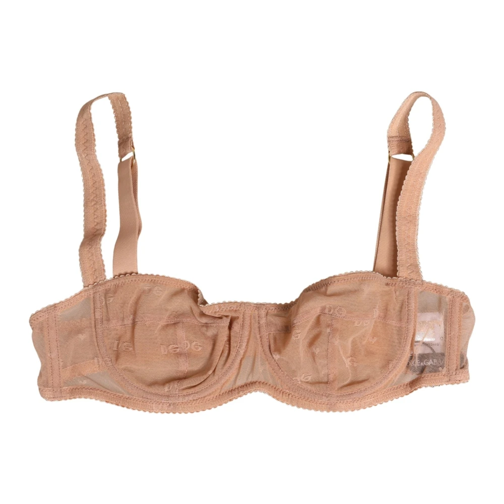 Dolce & Gabbana Women's Beige Bras, S, Balconnet Bra